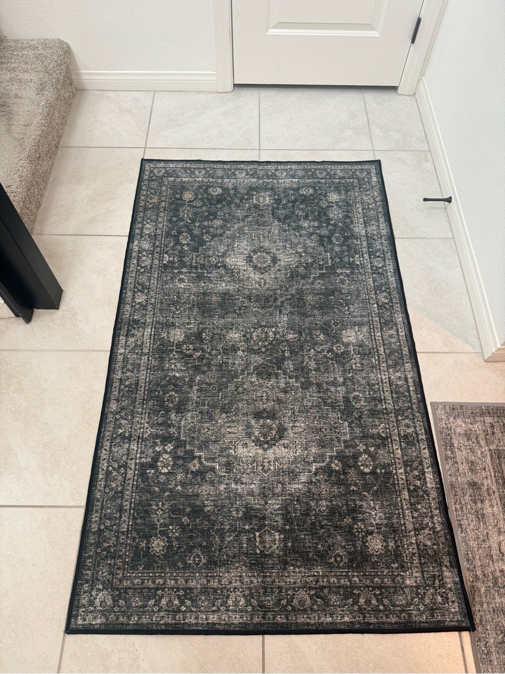 Tumble Rug 3x5 Newbury Midnight